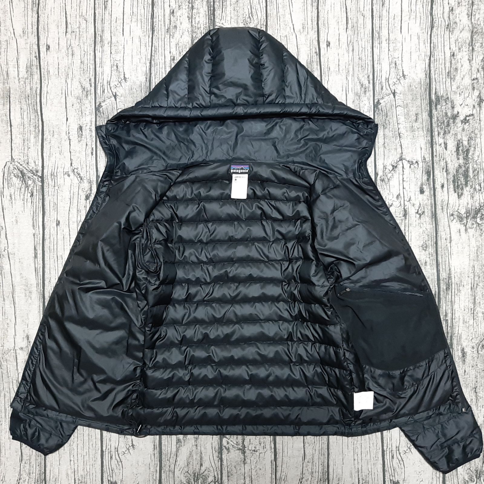 size XS】patagonia Down Sweater Hoody Black 2012 パタゴニア ダウン 
