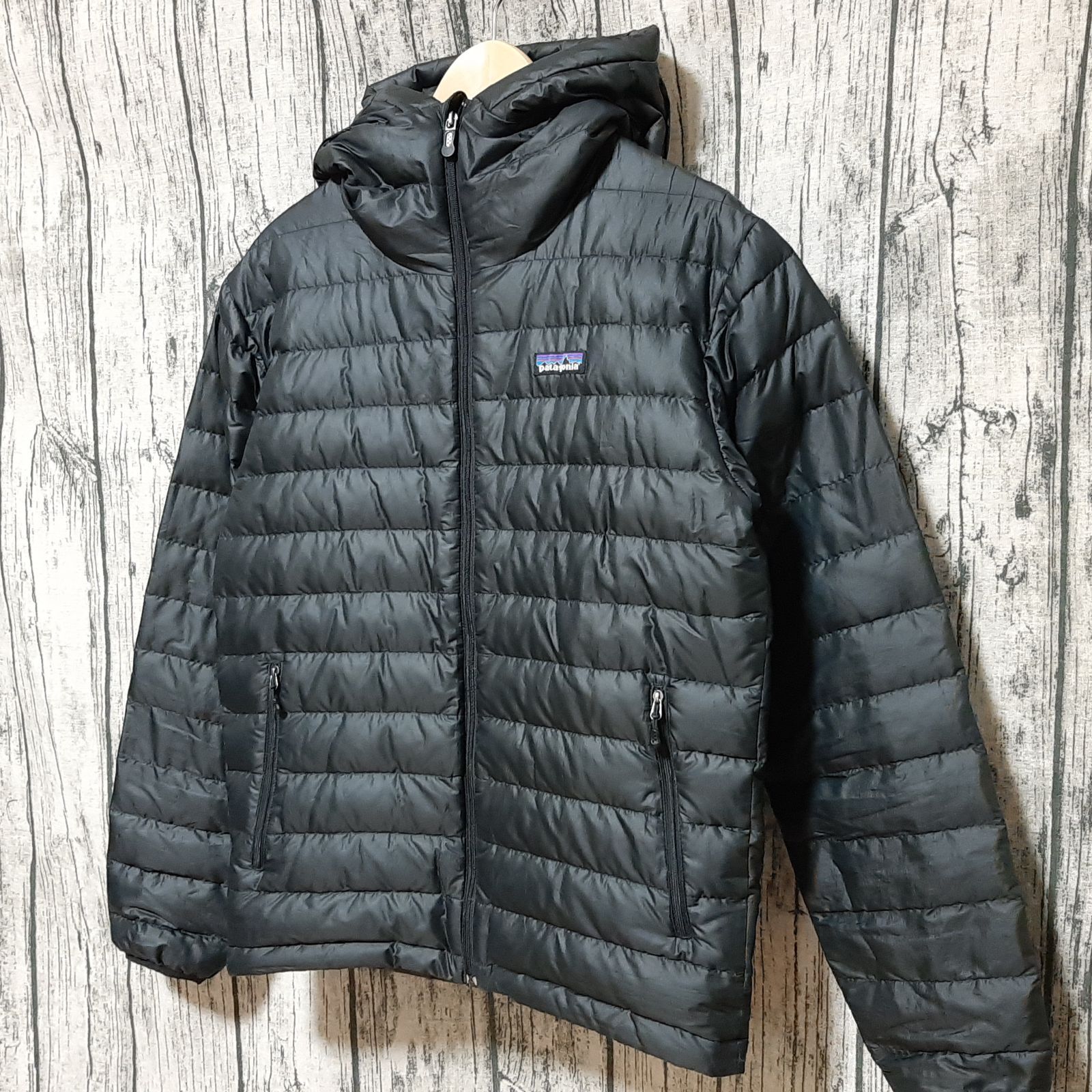 size XS】patagonia Down Sweater Hoody Black 2012 パタゴニア ダウン 