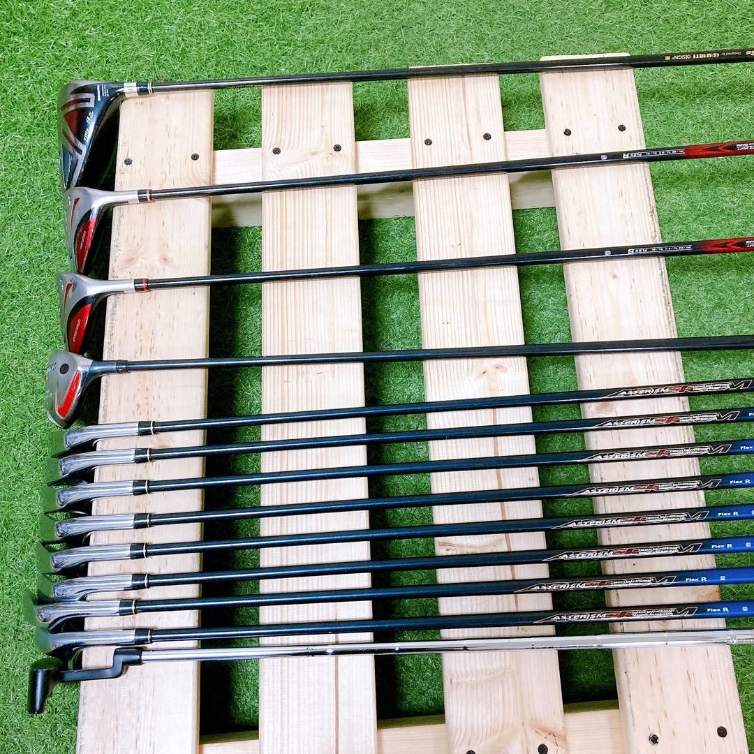 K1 ブリヂストン 初心者オススメ ゴルフクラブ メンズセット 右利き 13