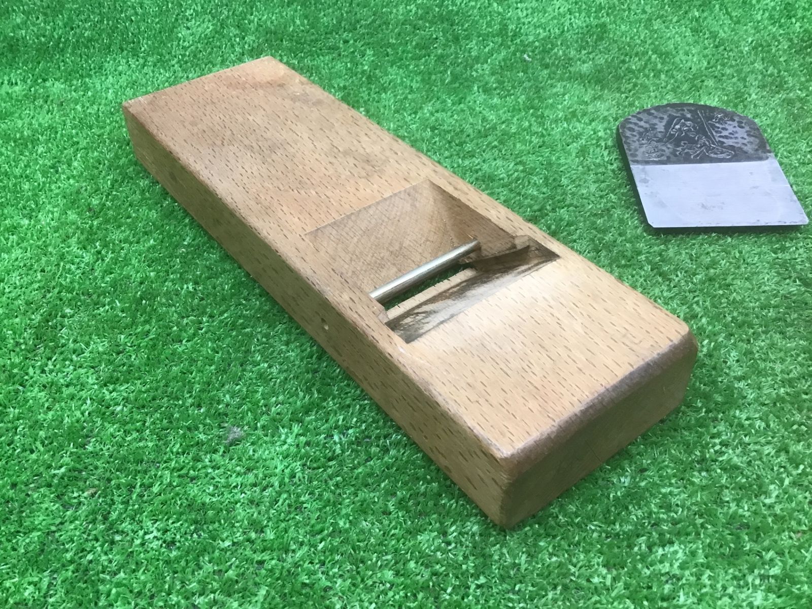  碓氷健吾造 B 鉋 大工道具 碓氷健吾 明恵作 剣魂鉋 寸八●アクトツー ●レ 切削工具 切削 切断 穴あけ