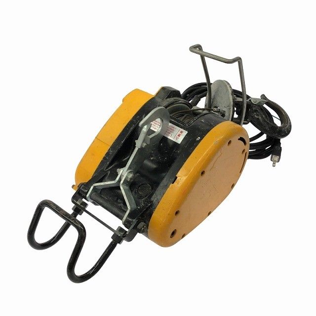 品 RYOBI リョービ ウインチ WIM-125 A 最大吊揚荷重 130 kg 揚程30 m 電動ウィンチ 電動ホイスト 荷揚げ機122445