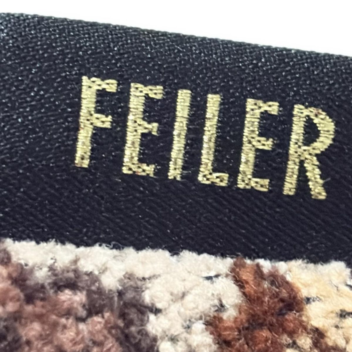 FEILER(フェイラー) ポーチ美品 コフレドゥショコラ スクエアポーチ