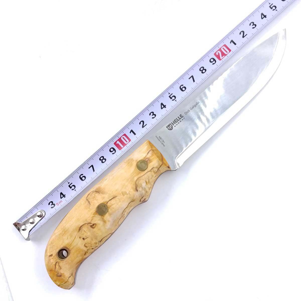 ♥ HELLE DIDI GALGALU 14 C 28 N ヘレナイフ ディディガルガル アウトドア キャンプ