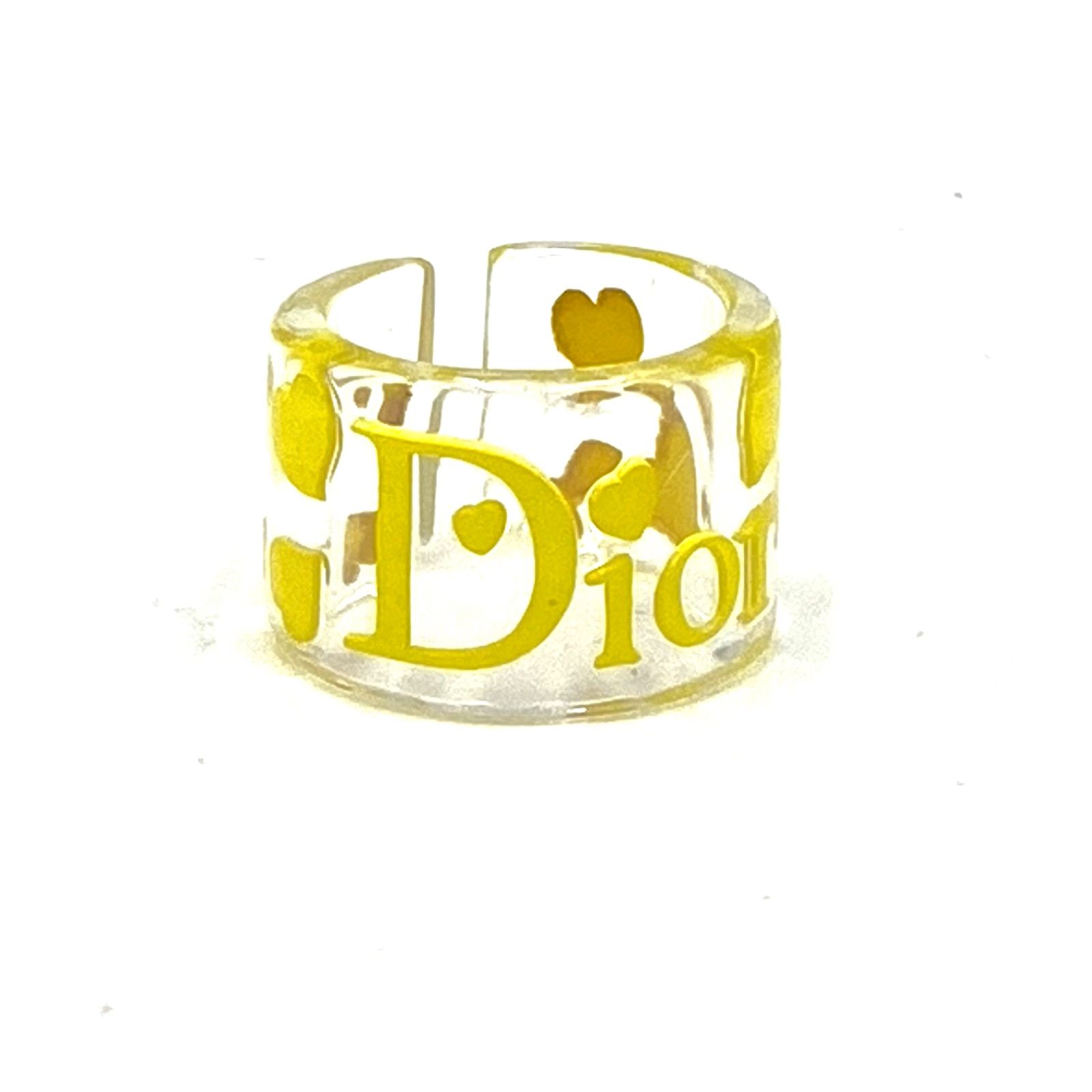 Christian Dior クリスチャン ディオール リング 指輪 プラスチック