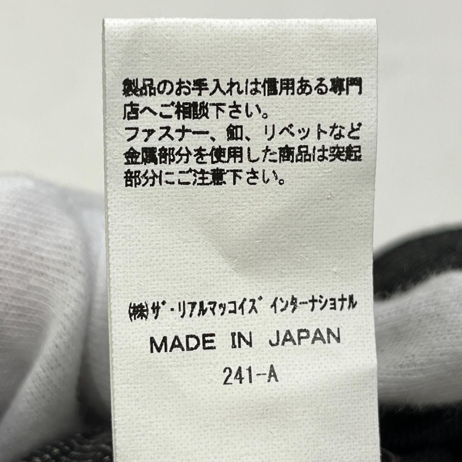  The REAL McCOY S ザリアルマッコイズ ベスト double diamond vest printed mole skin MJ 24109 グレー サイズ 42 93 登山用品 アウトドア