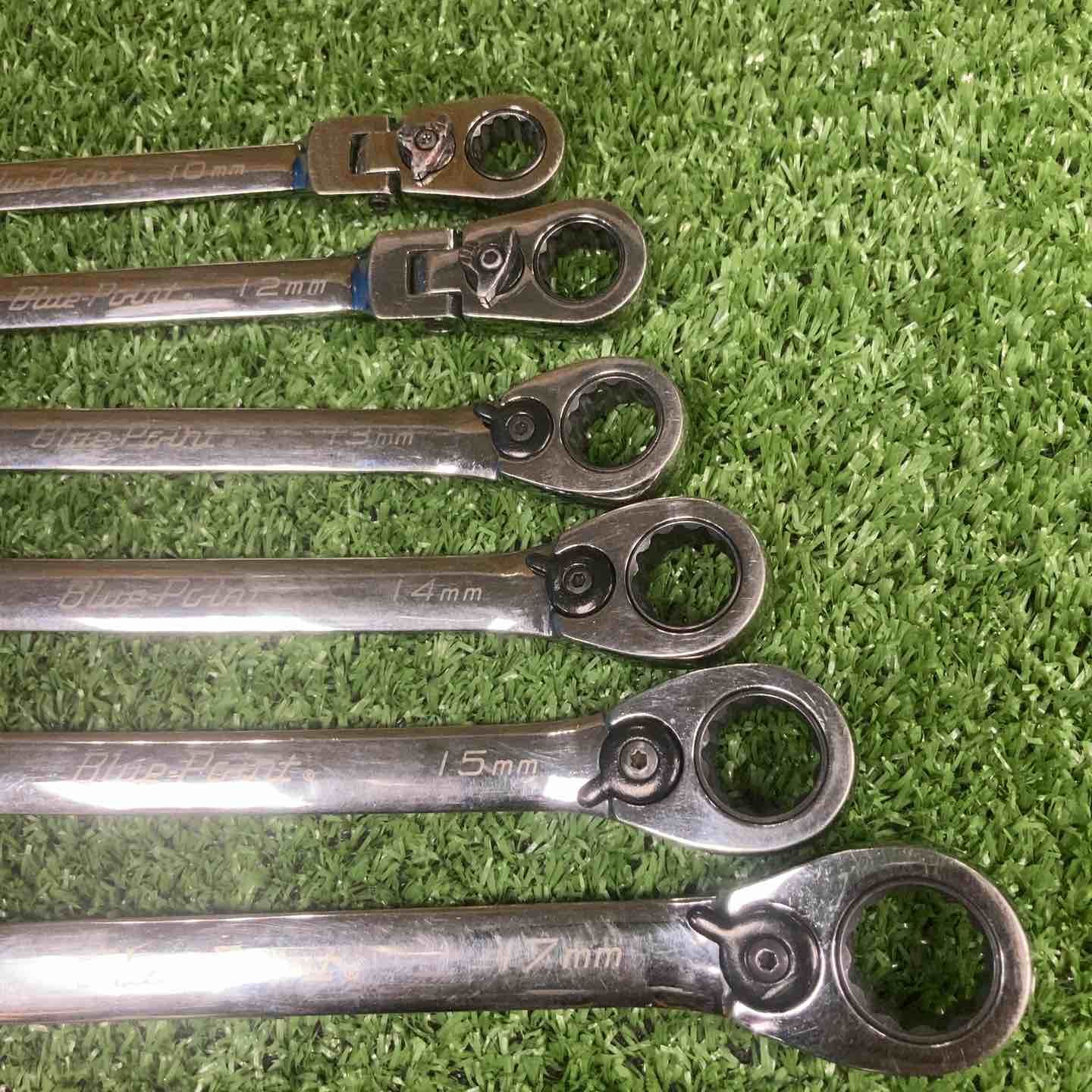 コンビネーションラチェットレンチ ブルポイント