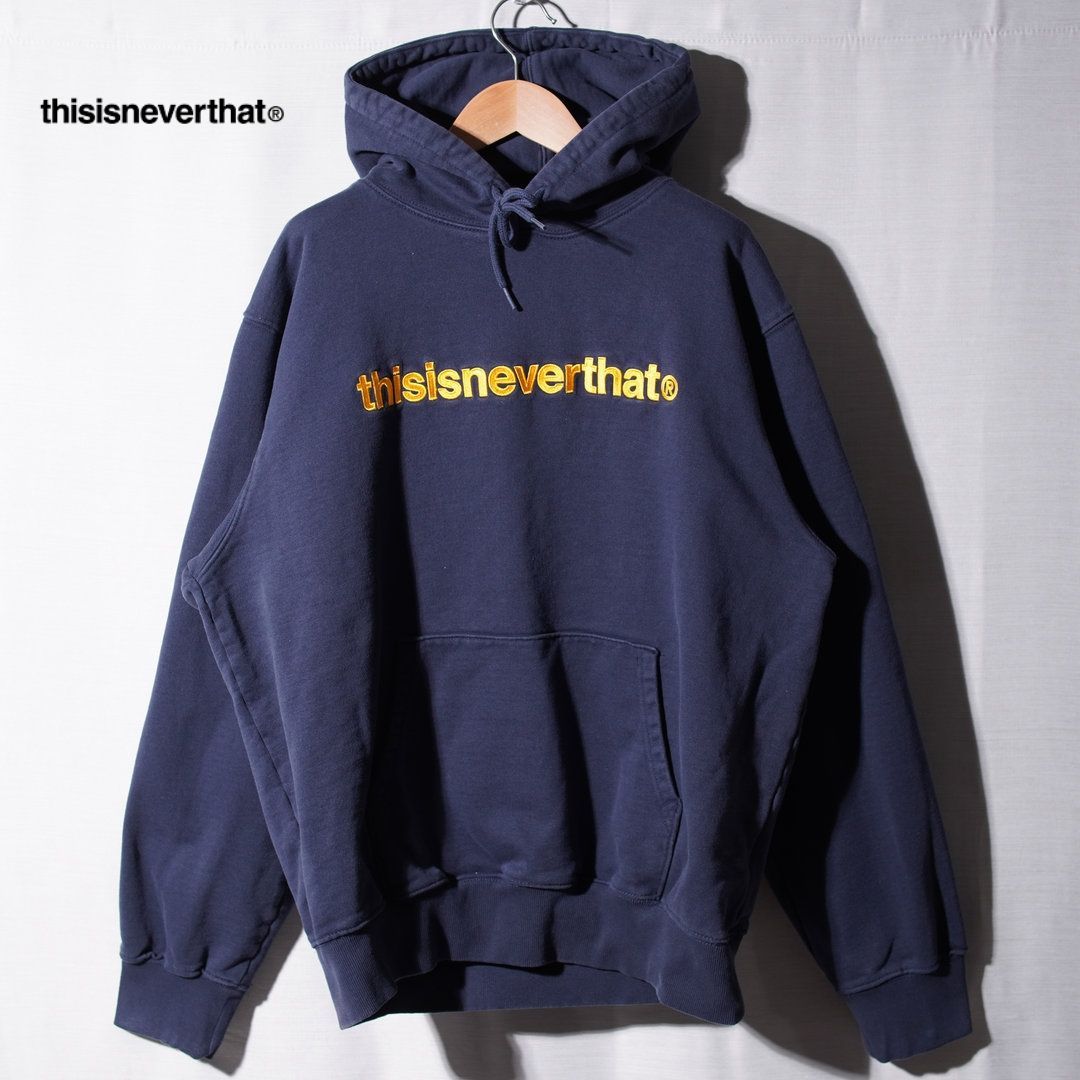 thisisneverthat ネイビー パーカー XLストリート 幅広 2026年最新 
