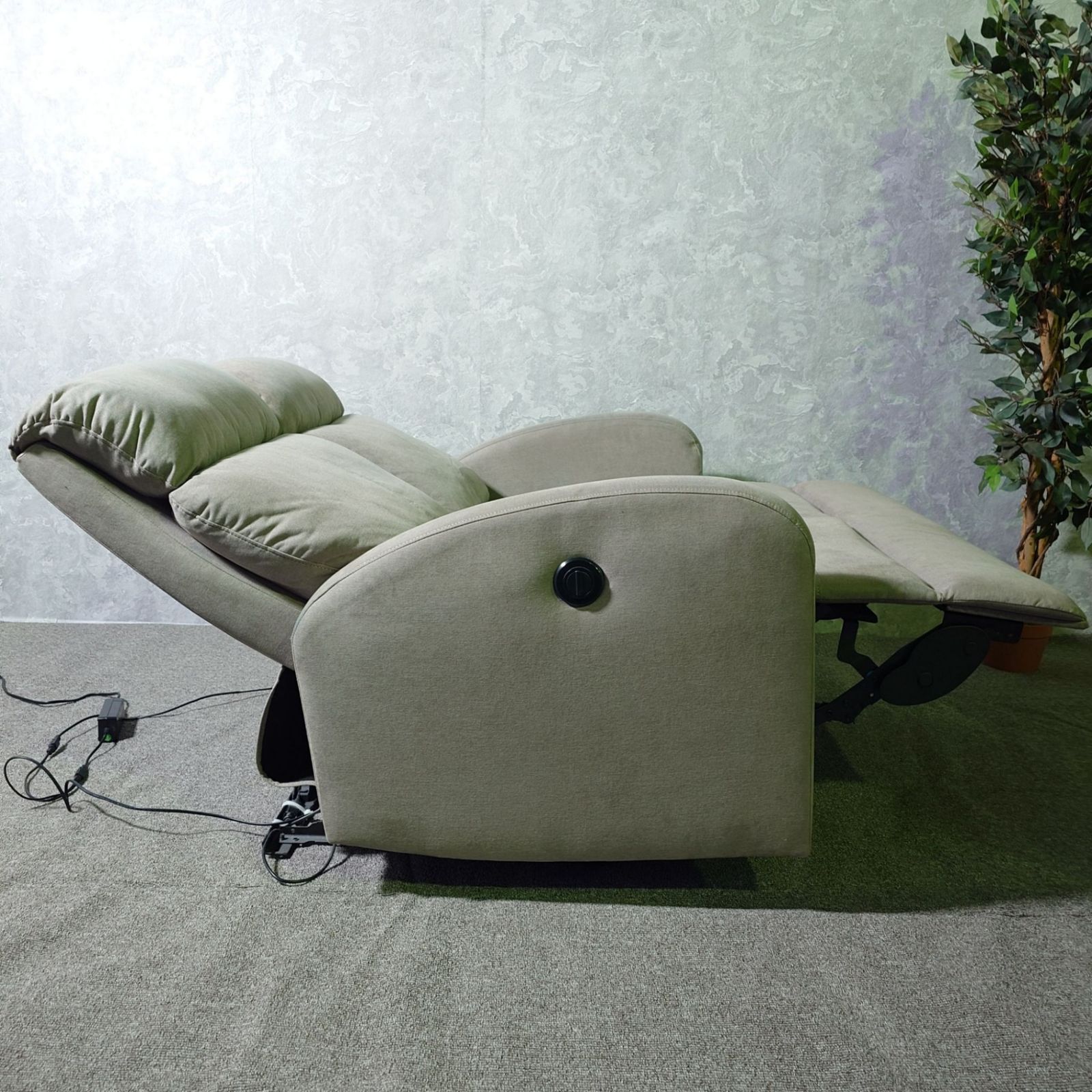 2人掛け リクライニングソファ