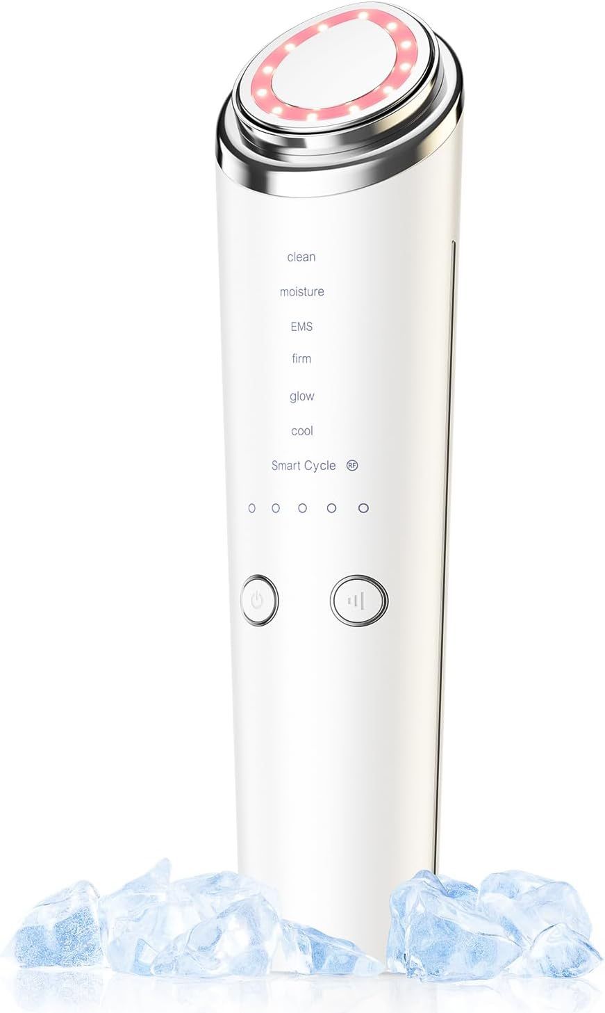【新品未開封】美顔器 高周波 RF EMS MC 1台18役 温冷 美顔器 高周波 RF EMS MC 1台18役 温冷 6つモード 5段階調整可能