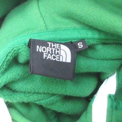  ザノースフェイス THE NORTH FACE ジップ パーカー ロゴ 裏起毛 S グリーン AA その他 登山 クライミング用品