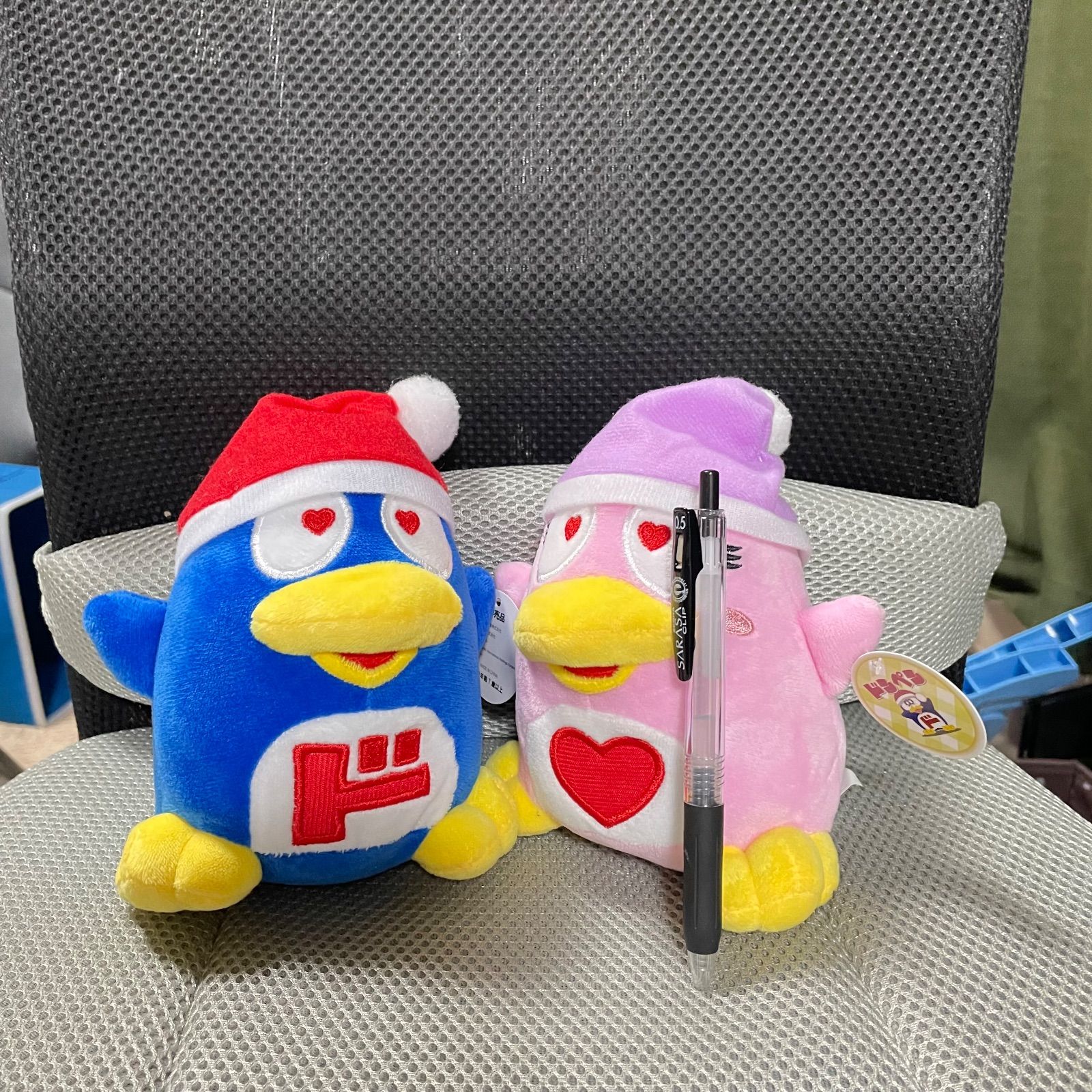 ドンキホーテ ドンペンとドンコ ぬいぐるみ セット（目がハート） 新品