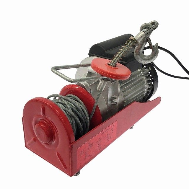 比較的 100 V 電動ホイスト PA 600 リモコン付 荷重300 kg リフト高さ1.2 m 小型 家庭用 電動ウインチ 電動ウィンチ122534