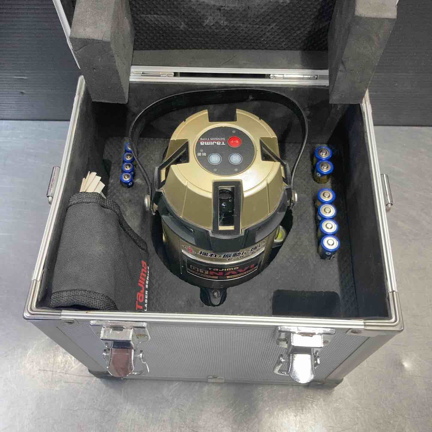 品 タジマ Tajima NAVI 追尾 フルライン レーザー墨出し器 矩十字 横全周 GT 8 ZS-NI