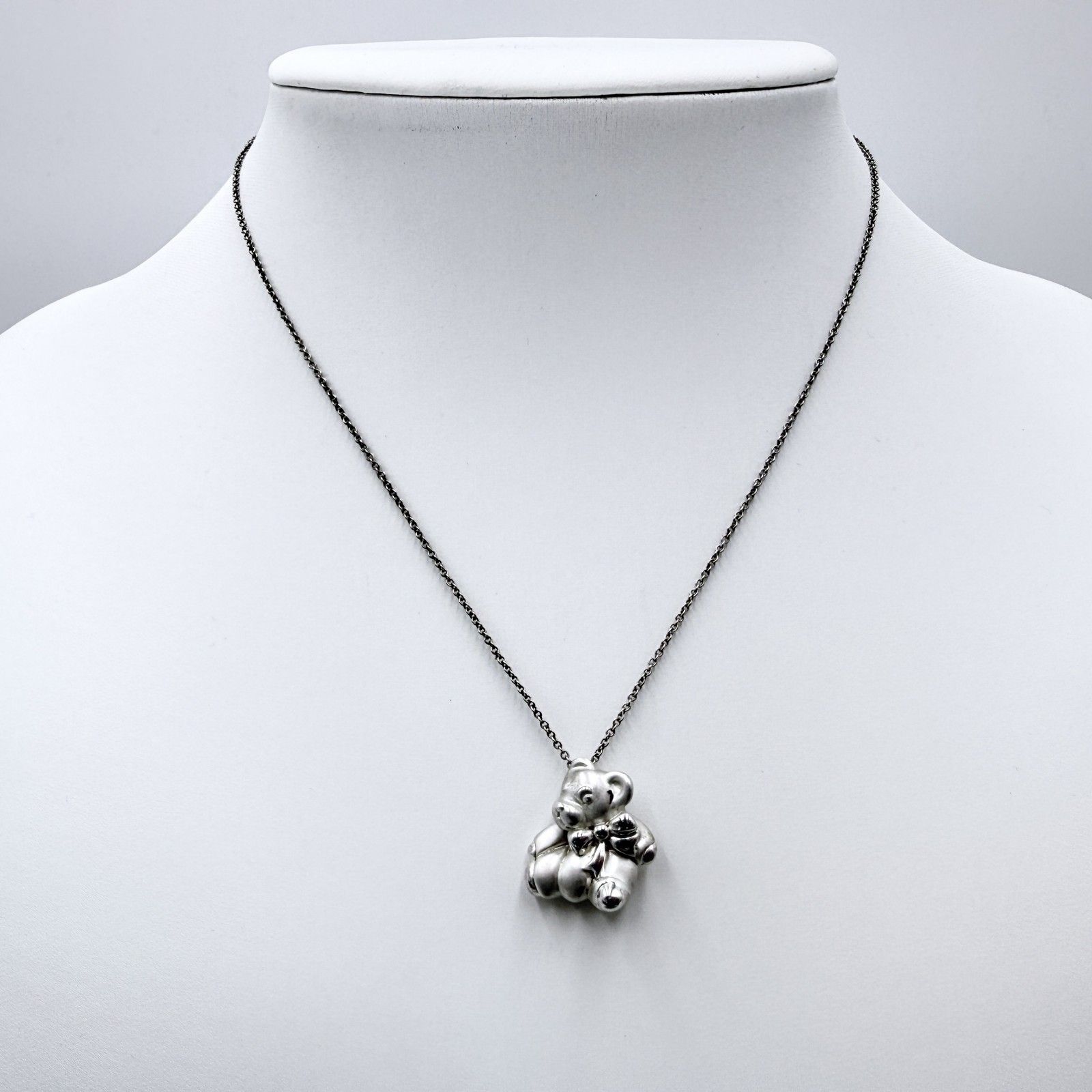 TIFFANY & Co.（ティファニー）テディベアモチーフ ネックレス 