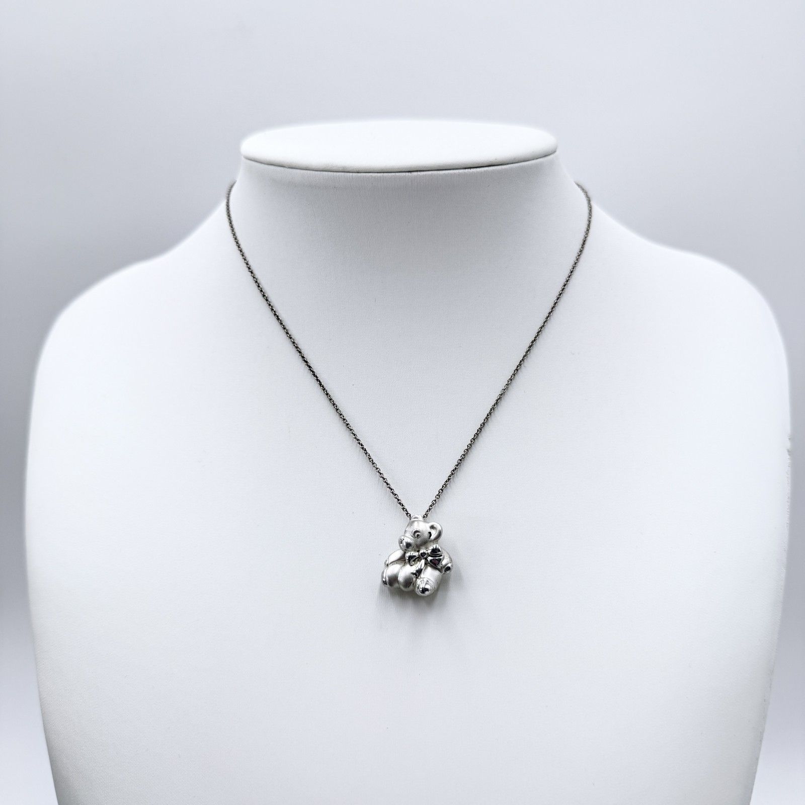 TIFFANY & Co.（ティファニー）テディベアモチーフ ネックレス 