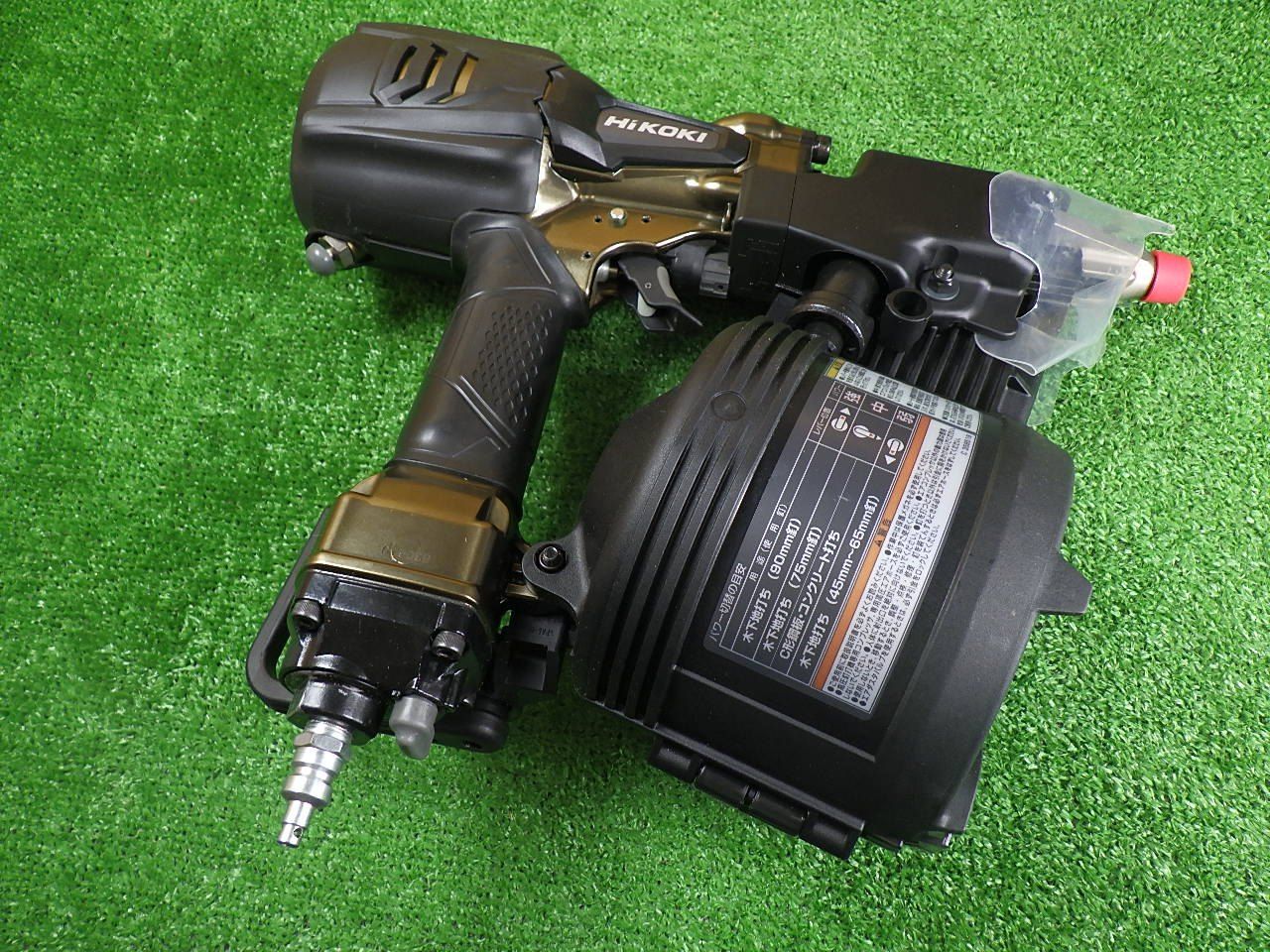  HiKOKI ハイコーキ 高圧ロール釘打機 パワー切替機構 エアダスタ付 NV 90 HR 2 針金90 mm シート50 品 釘打機 エアーツール