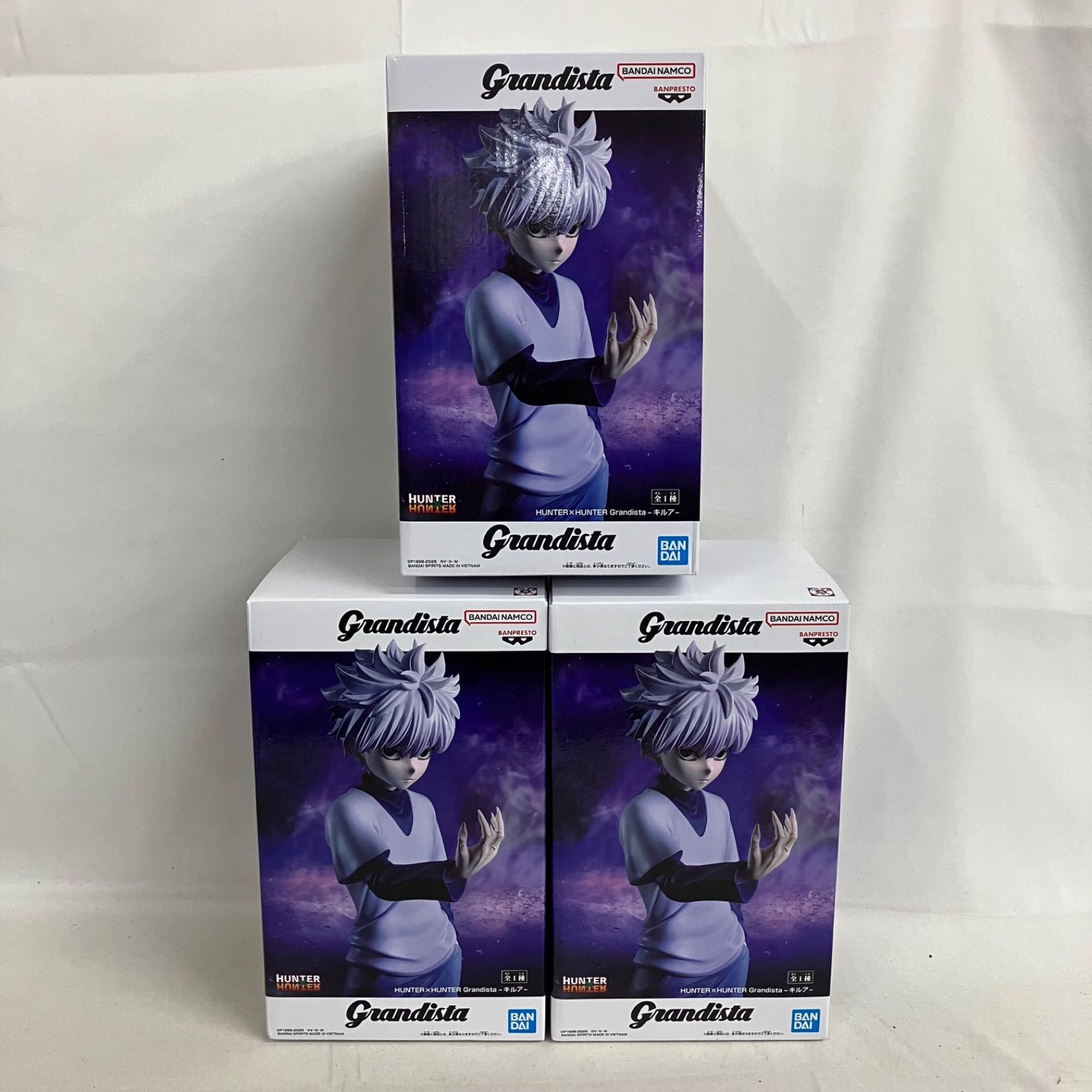 未開封 ハンターハンター Grandista キルア フィギュア 3個セット