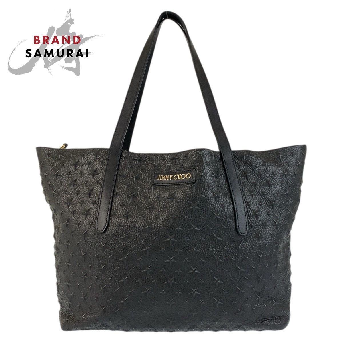 美品 JIMMY CHOO ジミーチュウ スタースタッズ ピムリコ ブラック 黒