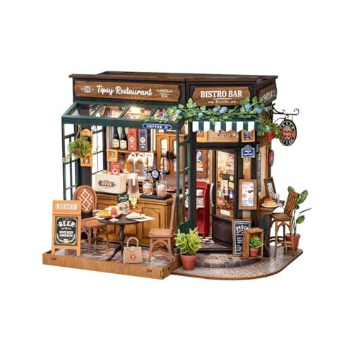 つくるんです? 日本語説明書付 DIY ミニチュアハウス ドールハウス DGシリーズ ビストロ po 2 a 0 05 aa