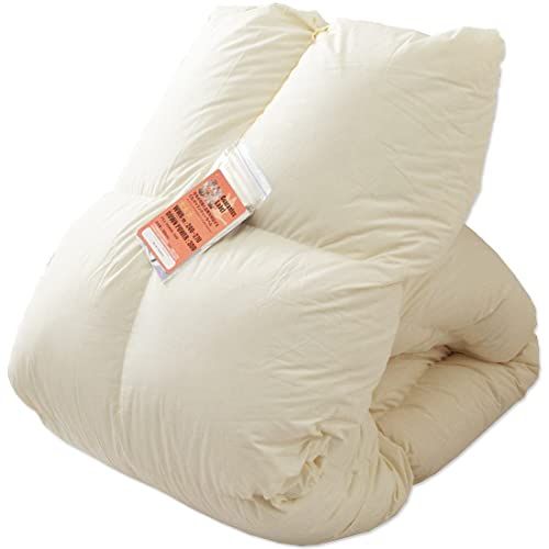 タンスのゲン 羽毛布団 シングル コインランドリーで洗える W防ダニ ダウン70％ 充填量1.0 kg 日本製 7年保証 洗える ウォッシャブル 掛け布団 87909 po e 6 df 8 d 4 a