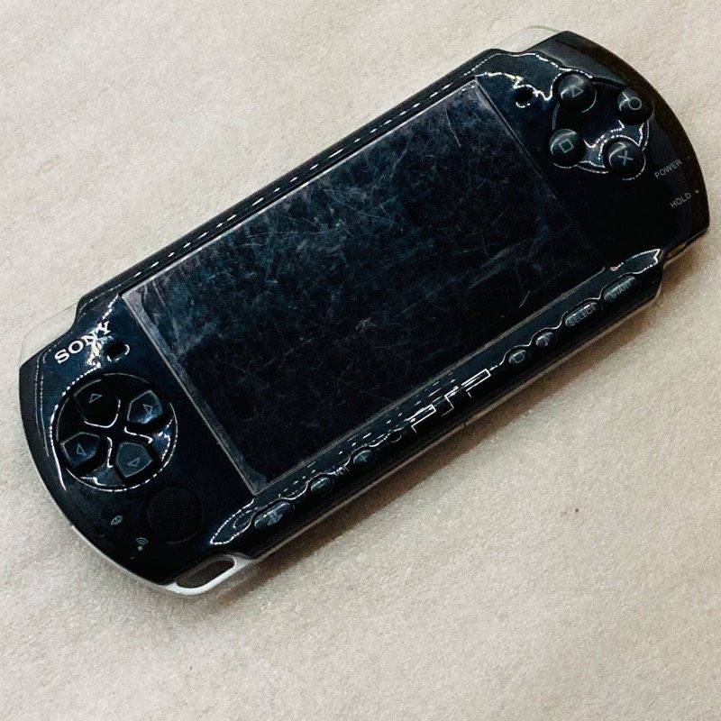 ジャンク品】PSP本体 [ピアノ・ブラック] PSP-3000 ソニー