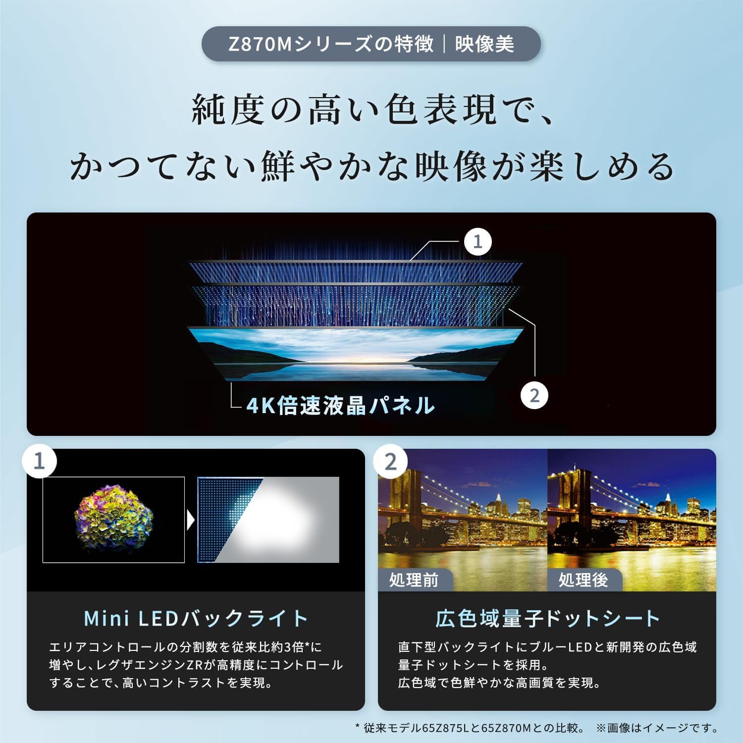 東芝 レグザ 75インチ 4K 量子ドット ミニLED 液晶テレビ 75Z870M(C 