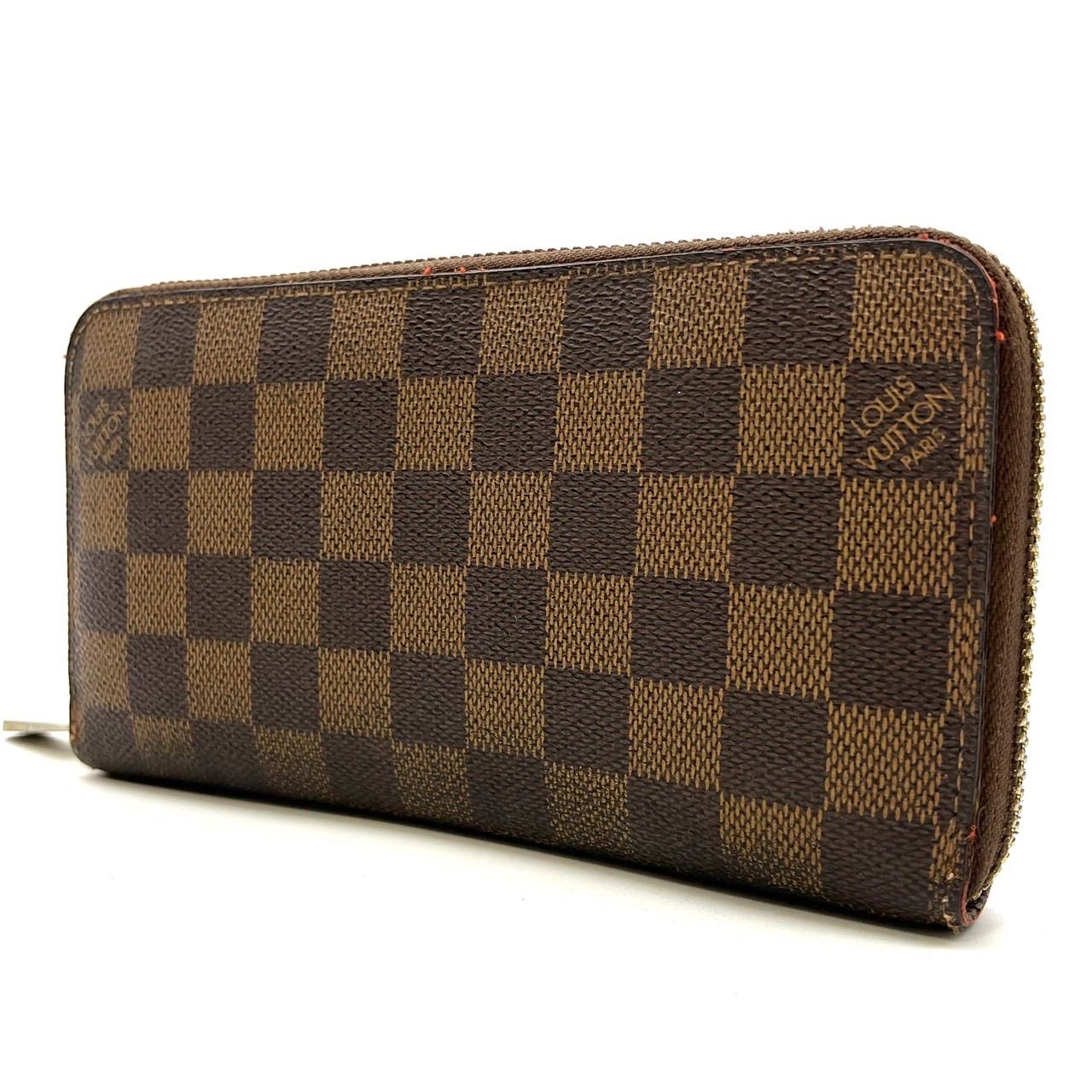 良品】LOUIS VUITTON ルイヴィトン LV ダミエ ジッピー 良品】LOUIS VUITTON ルイヴィトン LV ダミエ ジッピー