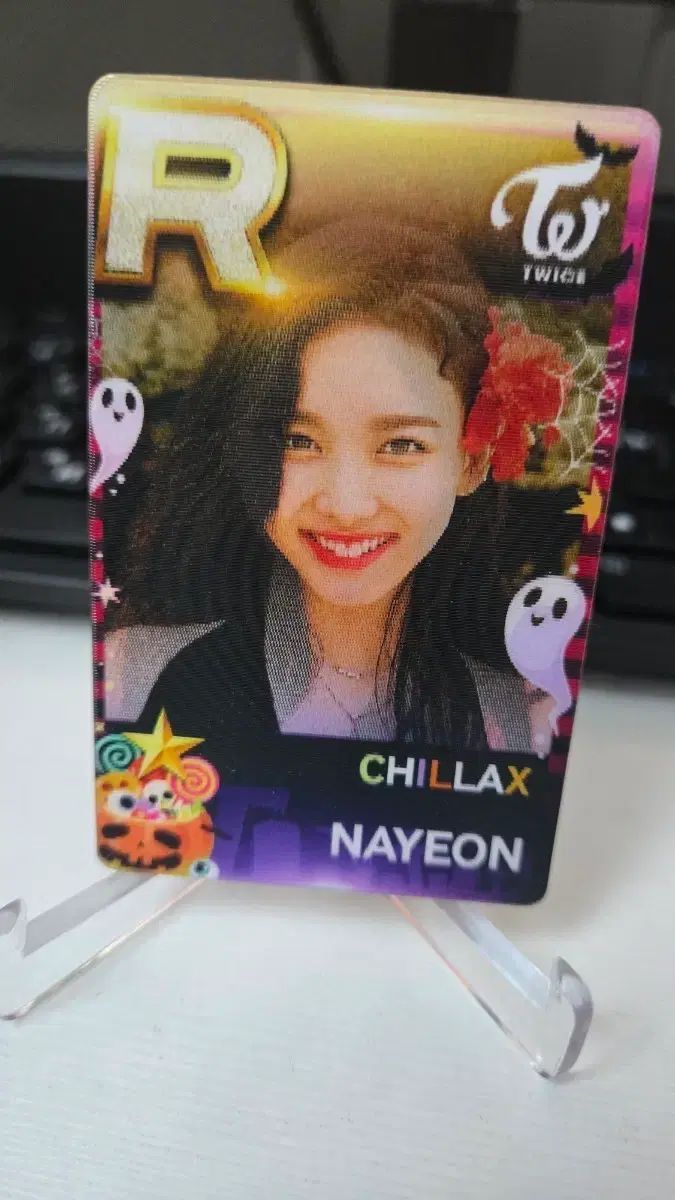 TWICE トゥワイス SuperStar JYP 2018 ハロウィーン レンチキュラー ナヨン NAYEON カード その他 タレントグッズ ゲーム おもちゃ グッズ