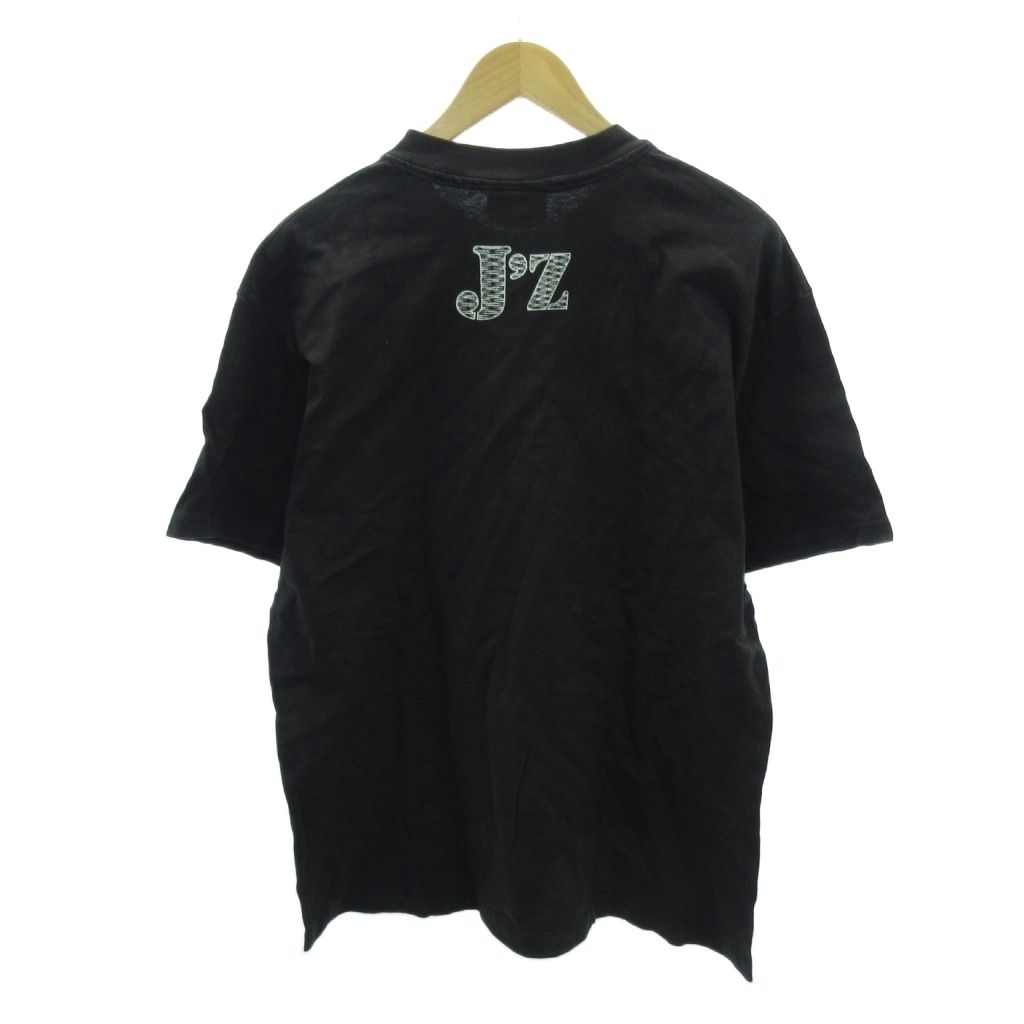 ジミーズ JIMMY'Z 90s Tシャツ ロゴ プリント 半袖 M 黒 ブラック 1210