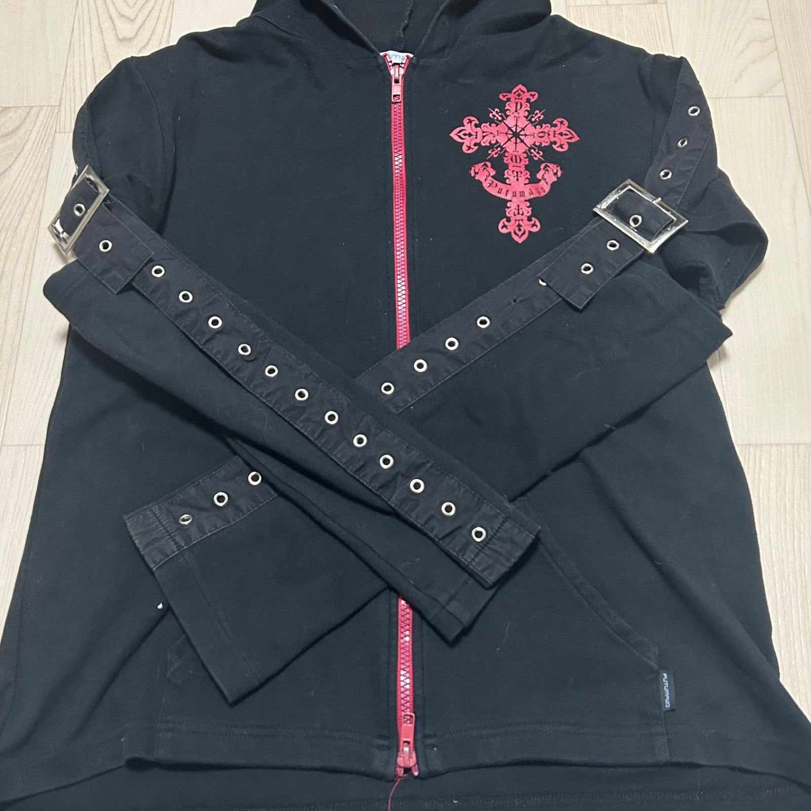 PUTUMAYO プトマヨ ダブルジップパーカー 2Way 袖取り外し - メルカリ