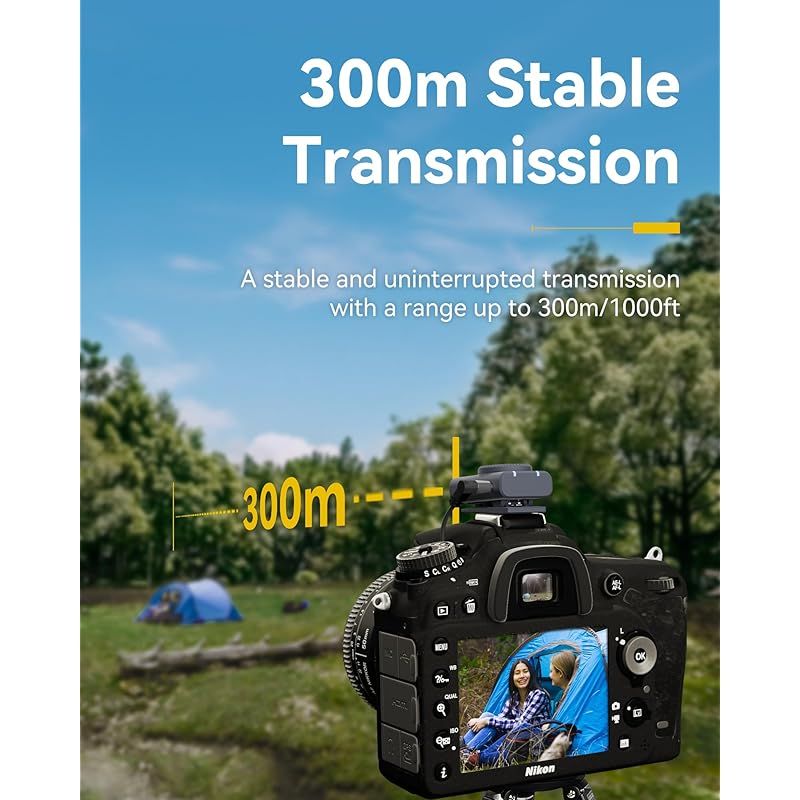 Hollyland「2024新機」Lark M2 camera-ワイヤレスマイク-ピンマイク