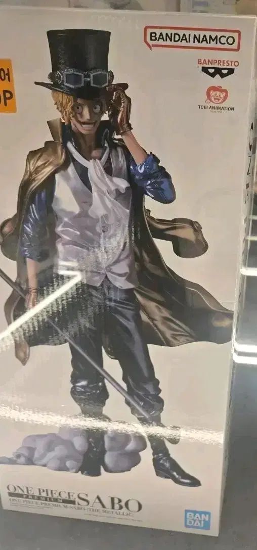 BANPRESTO バンプレスト ONE PIECE サボ フィギュア メタリック