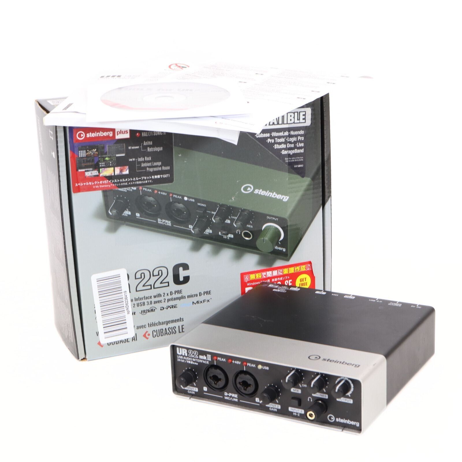 UR22C Steinberg 通電確認済 通電確認済○ Steinberg UR22C オーディオ
