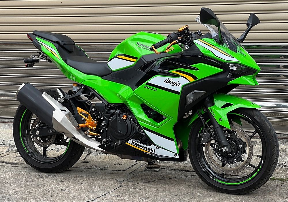 NINJA ZX-25R ZX-4R ストリート用 バックステップ 金 クイックシフター