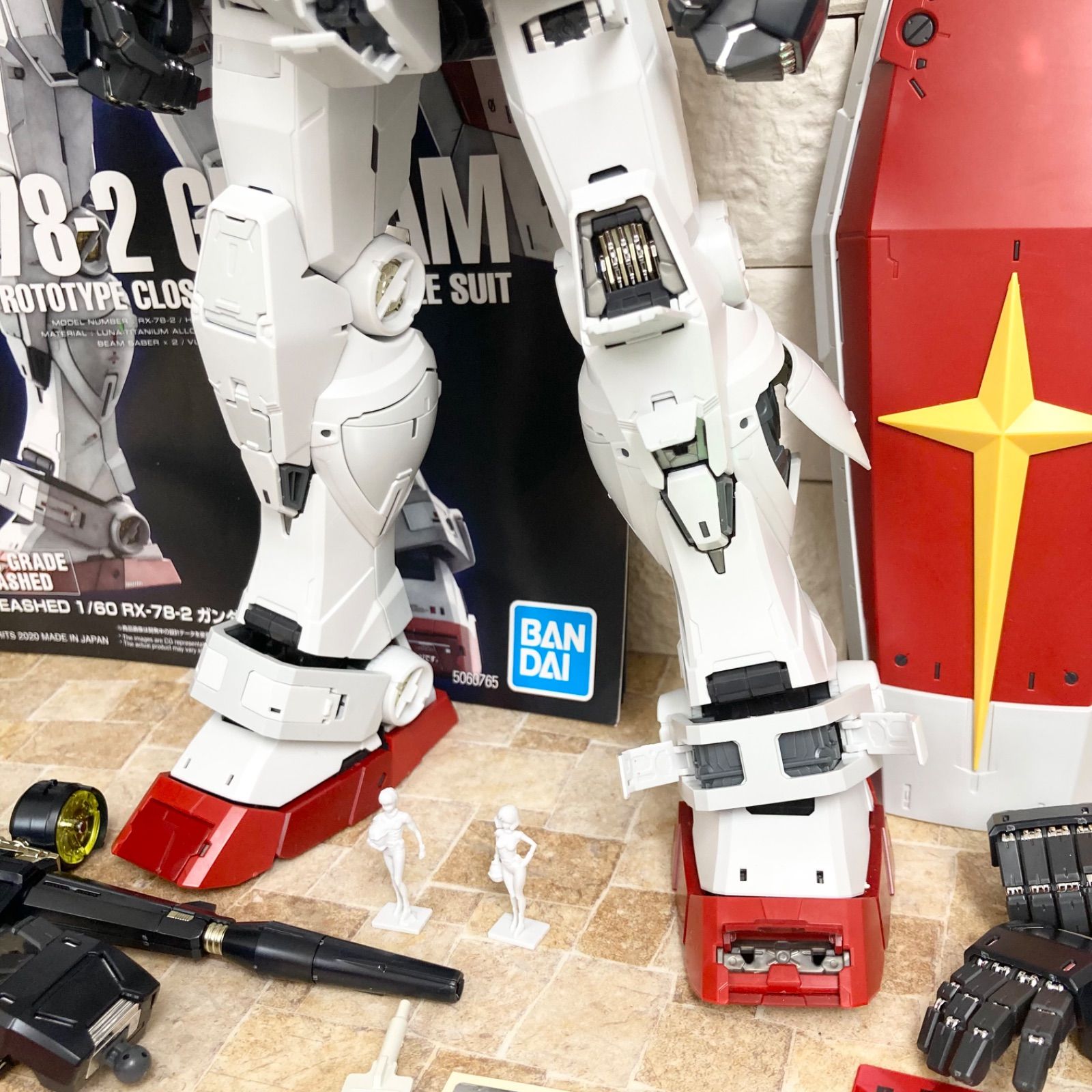 完成品】PG UNLEASHED 1/60 RX-78-2 ガンダム アンリーシュド