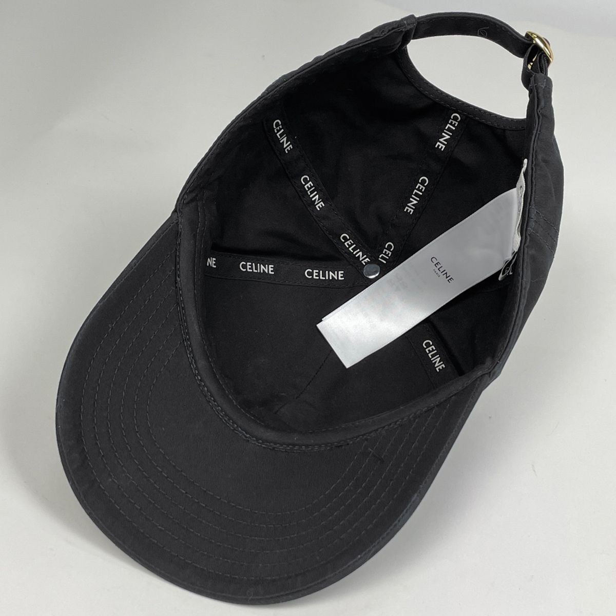 セリーヌ CELINE トリオンフ ベースボールキャップ ロゴ 帽子 キャップ