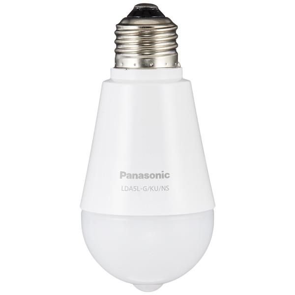 40形相当_電球色相当 パナソニック LED電球 E26口金 電球40形相当 電球色相当(5.0W) 一般電球・人感センサー LDA5LGKUNS