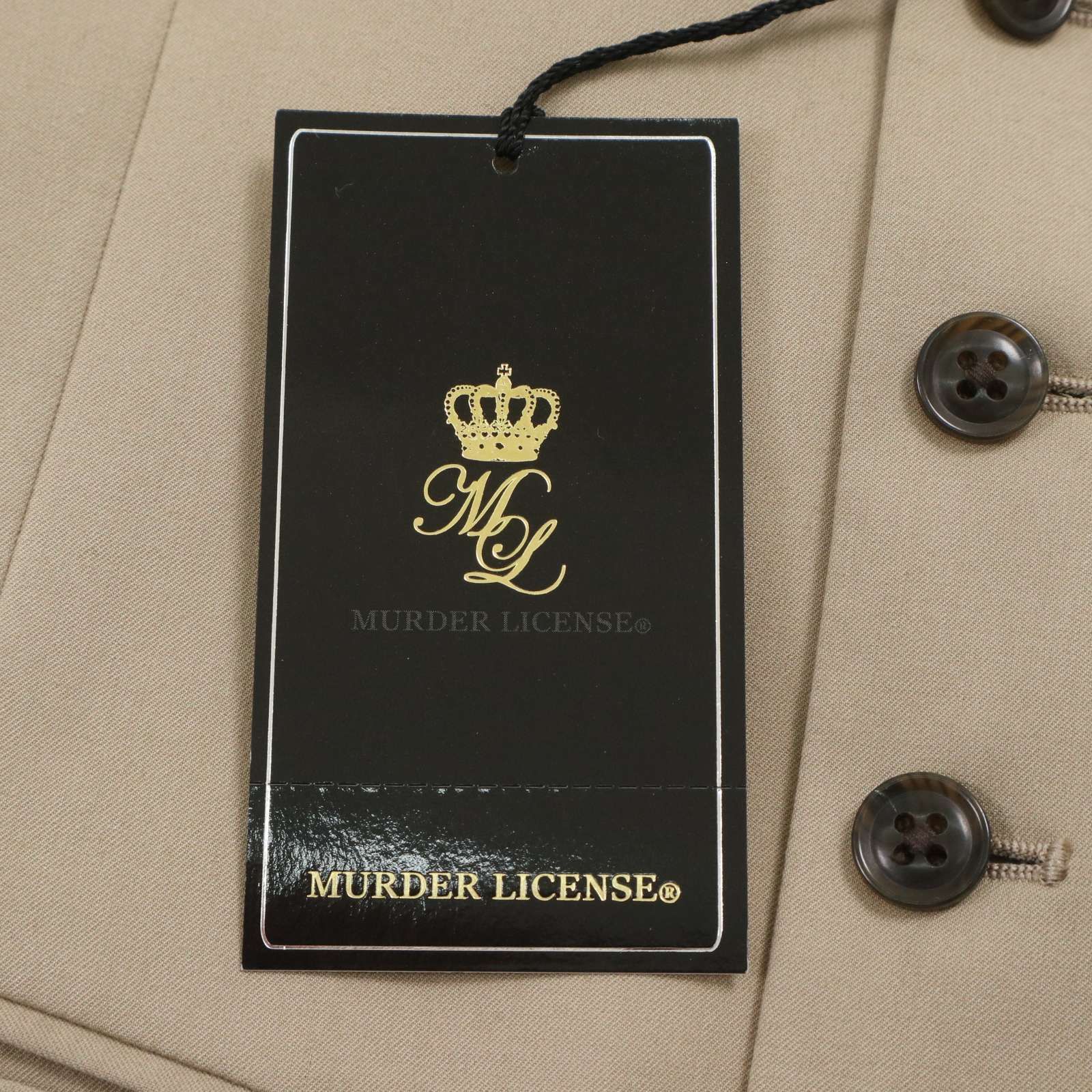 新品 未使用】 MURDER LICENSE マーダーライセンス 通年☆ 裏地 