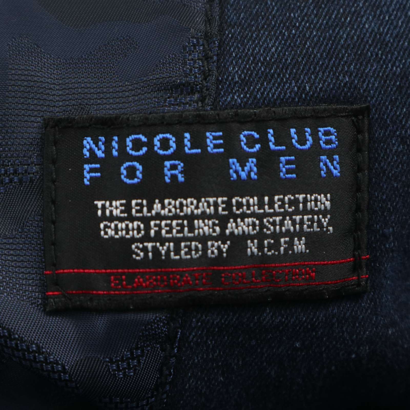 24SS☆ NICOLE CLUB FOR MEN ニコルクラブ フォーメン デニム