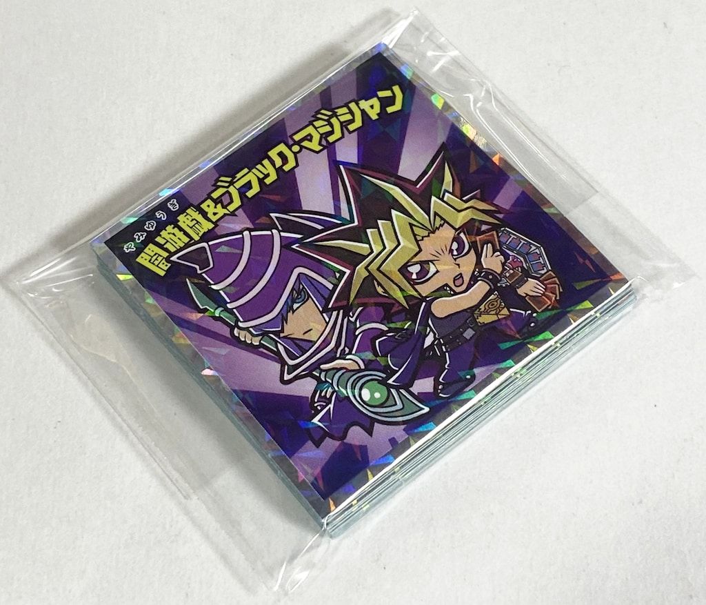 全20種 遊戯王マンチョコ まとめて シール画像(表面⁄裏面)ビックリマン