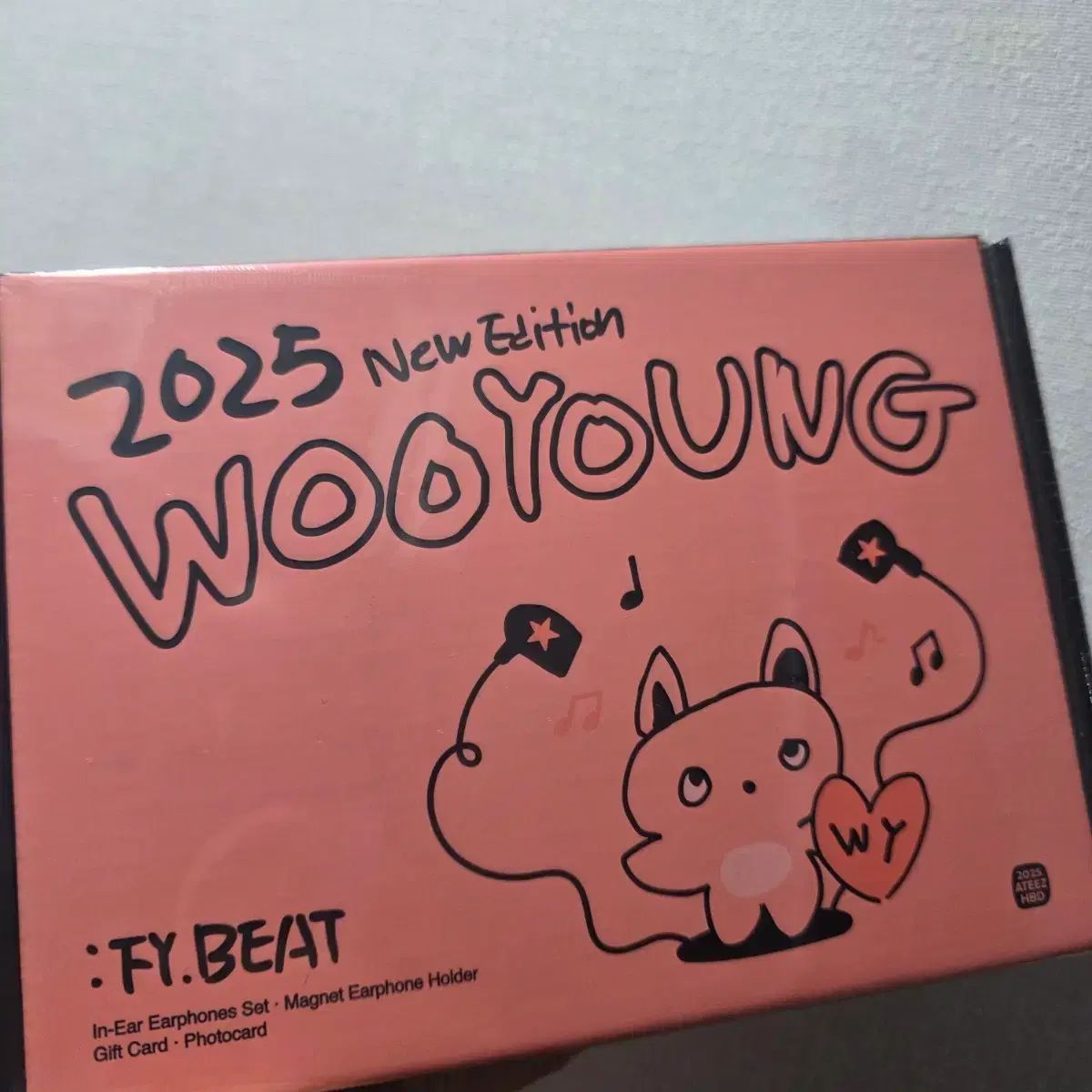 未開封 ATEEZ（エイティーズ・アチズ） ウヨン(WOOYOUNG) 誕生日 MD