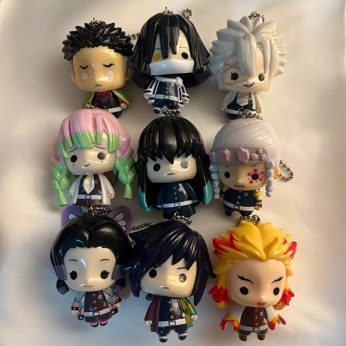 鬼滅の刃 BANPRESTO(バンプレスト) ゆらゆらソーラー マスコット フィギュア キーホルダー