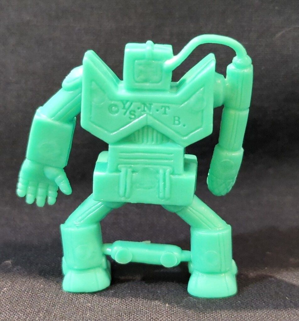 バンダイ キン消し 王位パート2|キン肉王位争奪編91年版 22ミスターVTR 緑色