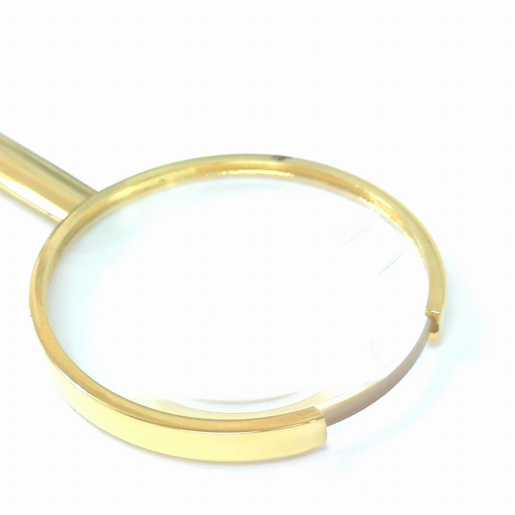 グッチ オールドグッチ ペーパーナイフ 拡大鏡 ルーペ セット ゴールド