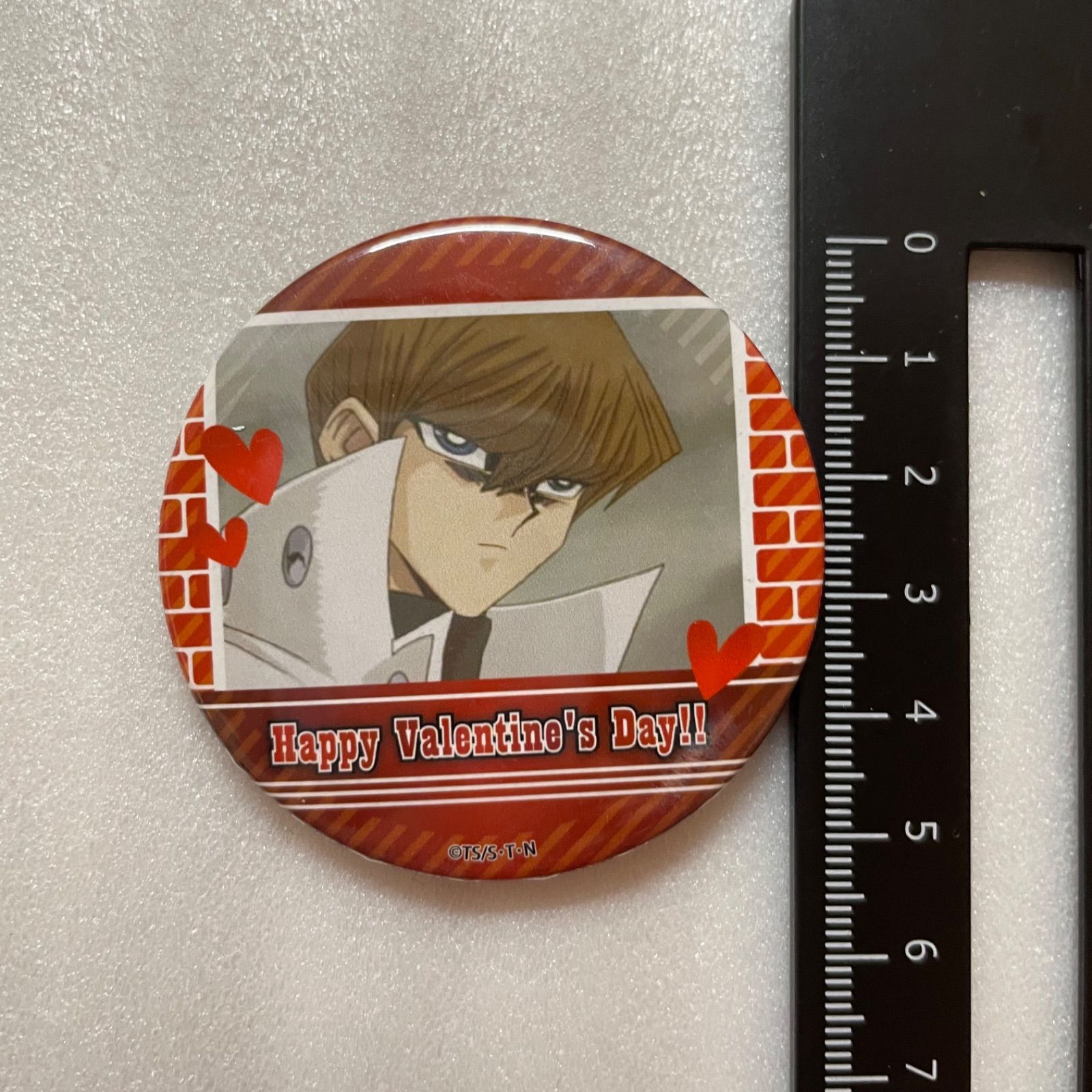 海馬瀬人 遊戯王 缶バッジ バレンタイン N 7