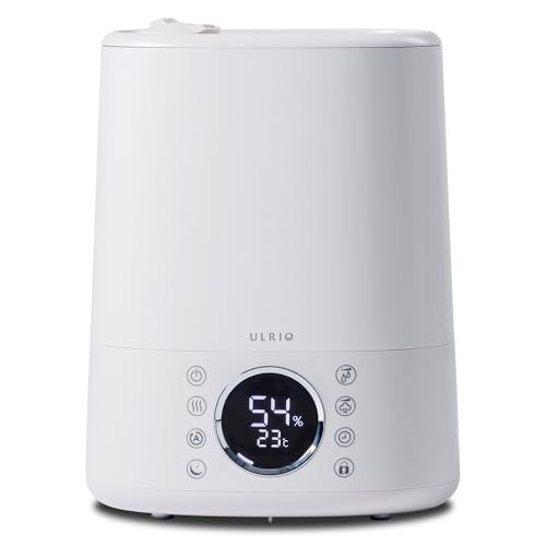 実測データ公開中 加湿器 ハイブリッド ULRIO ウルリオ 1 5倍速で潤う 17畳対応 大容量 6 L 自動湿度調整 ±5 高精度センサー 除菌率99 静音 25 dB 省エネ 上部給水po c 0 ed 3 a 73