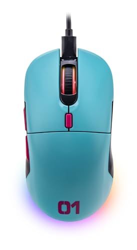 Thermaltake Neros Pro RGB Hatsune Miku Edition USB有線接続 RGB機能搭載 ゲーミングマウス 初音ミクエディション GMO-NPR-WDOHBL-09 MS 0706 po 4916 fd 9 b