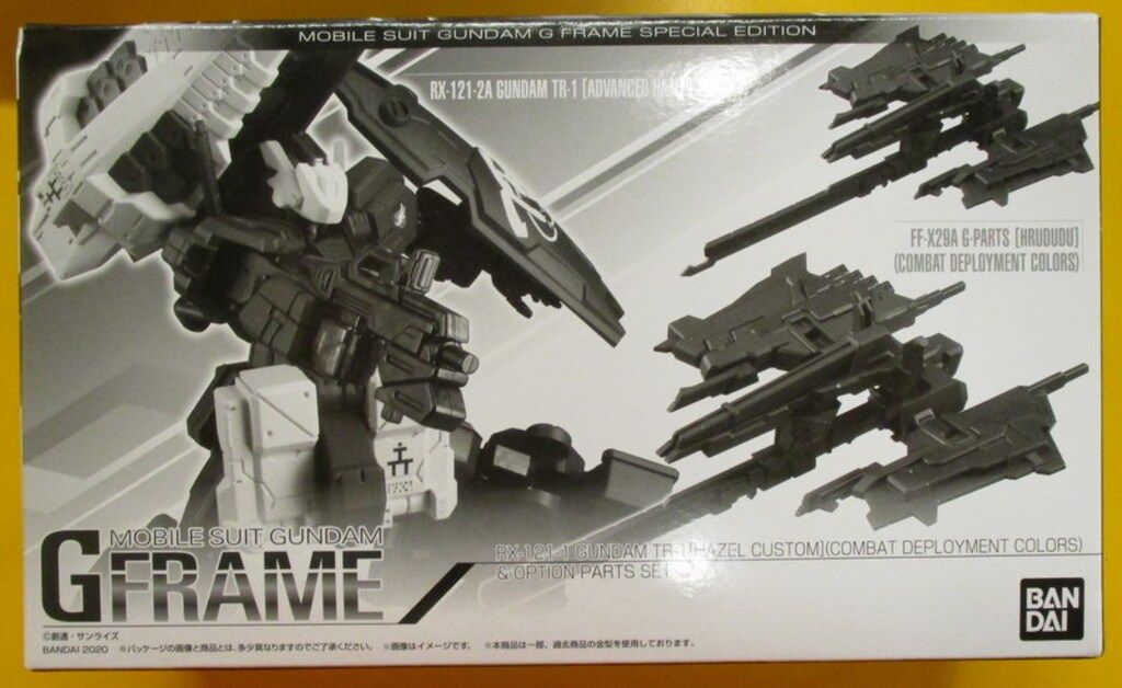 バンダイ Gフレーム ADVANCE OF Z ティターンズの旗のもとに ガンダムTR-1 ヘイズル改 実戦配備カラー -オプションパーツセット