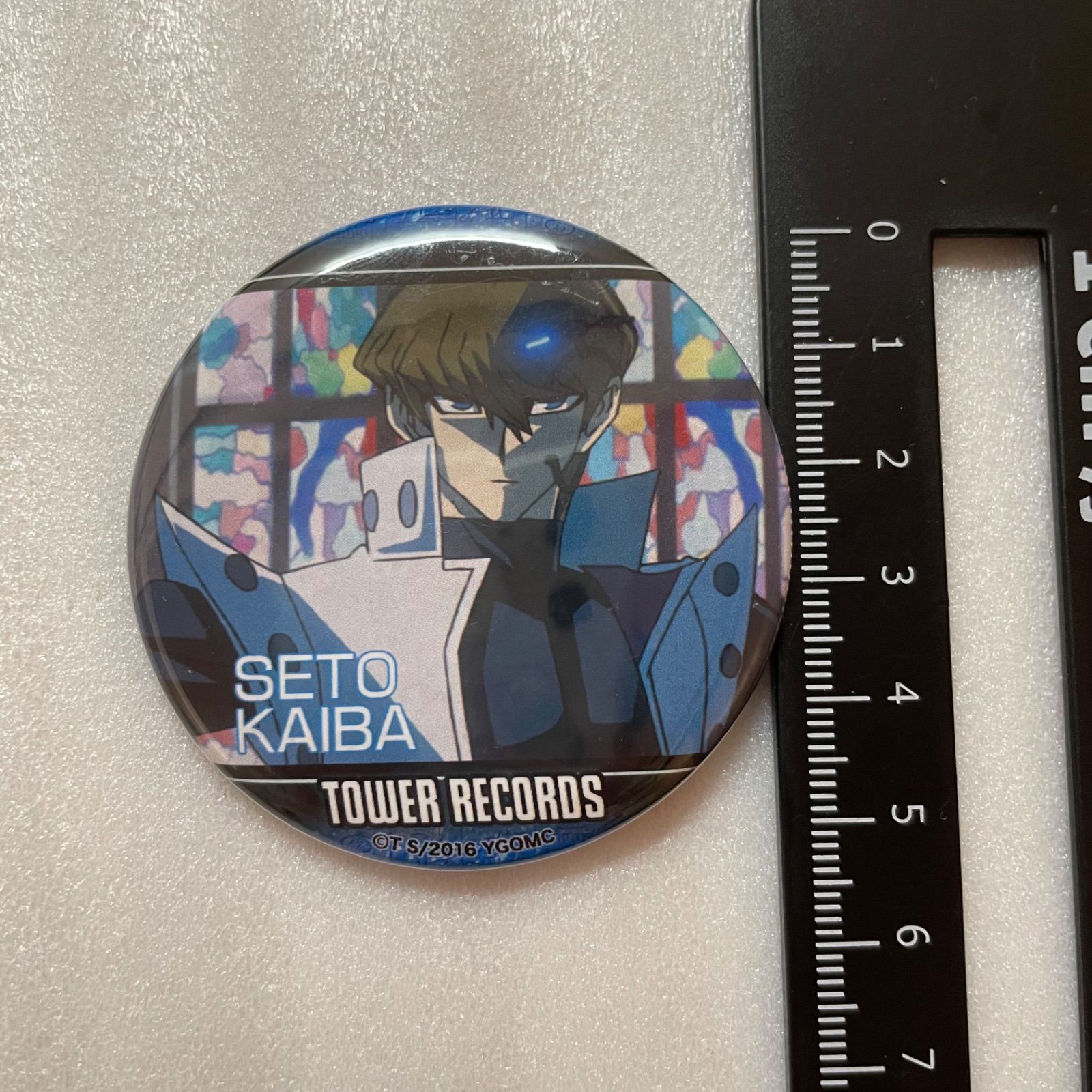 海馬瀬人 缶バッジ 遊戯王 劇場版 THE DARK SIDE OF タワレコ タワーレコード N 7