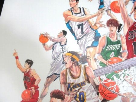 スラムダンク SLAM DUNK ポスター 縦84×横59cm 井上雄彦 集英社